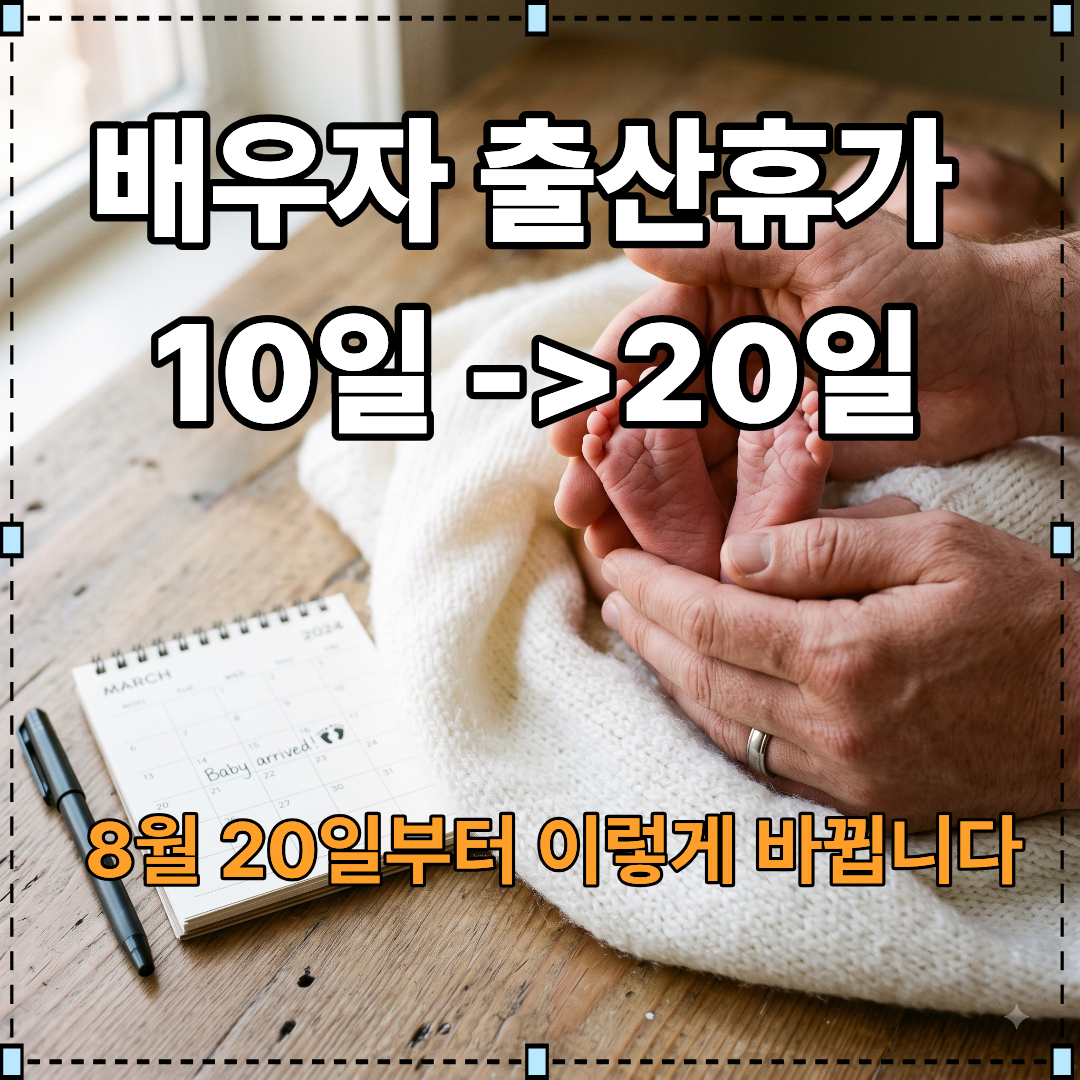 배우자_출산휴가20일로확대_썸네일