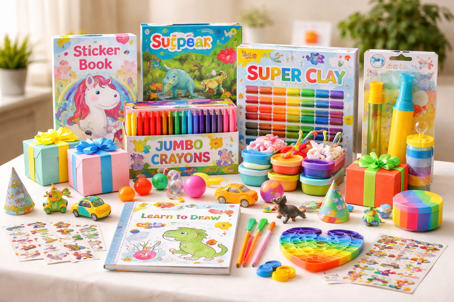 5세 어린이집 생일선물 추천으로 많이 선택하는 다양한 선물 구성입니다