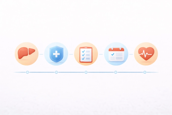 간경화 복수 환자 수명