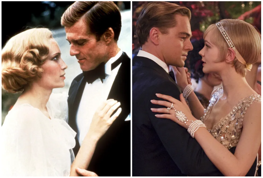 1974년 영화 [위대한 개츠비(The Great Gatsby)]에서 랄프 로렌은 주인공 제이 개츠비(Jay Gatsby)의 의상을 디자인했습니다.