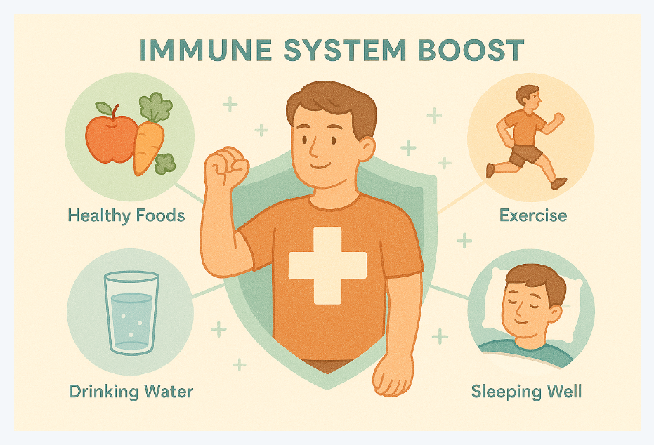 감기, 독감, 코로나