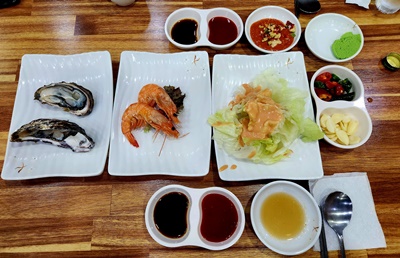 동해바다상차림