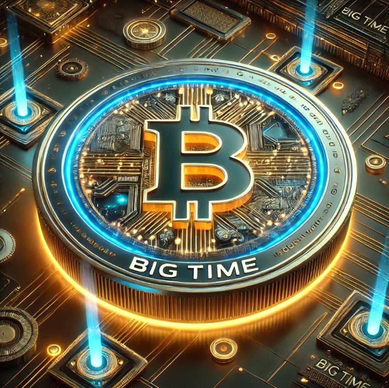 빅타임(BIGTIME) 코인 이미지화