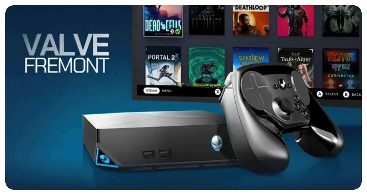 스팀 프레임 PC 연동: 6GHz 무선과 시선 추적 기반 스트리밍 최적화 개념 이미지