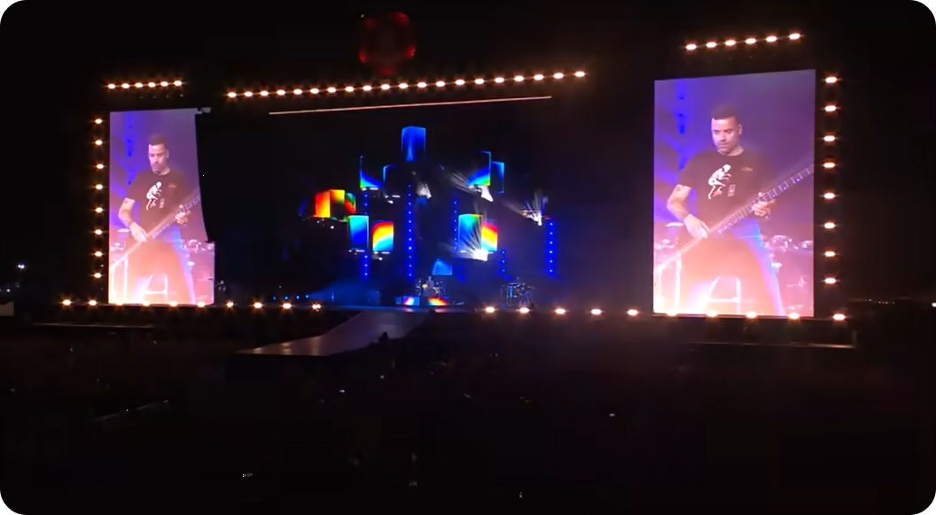 뮤즈 공연 모습