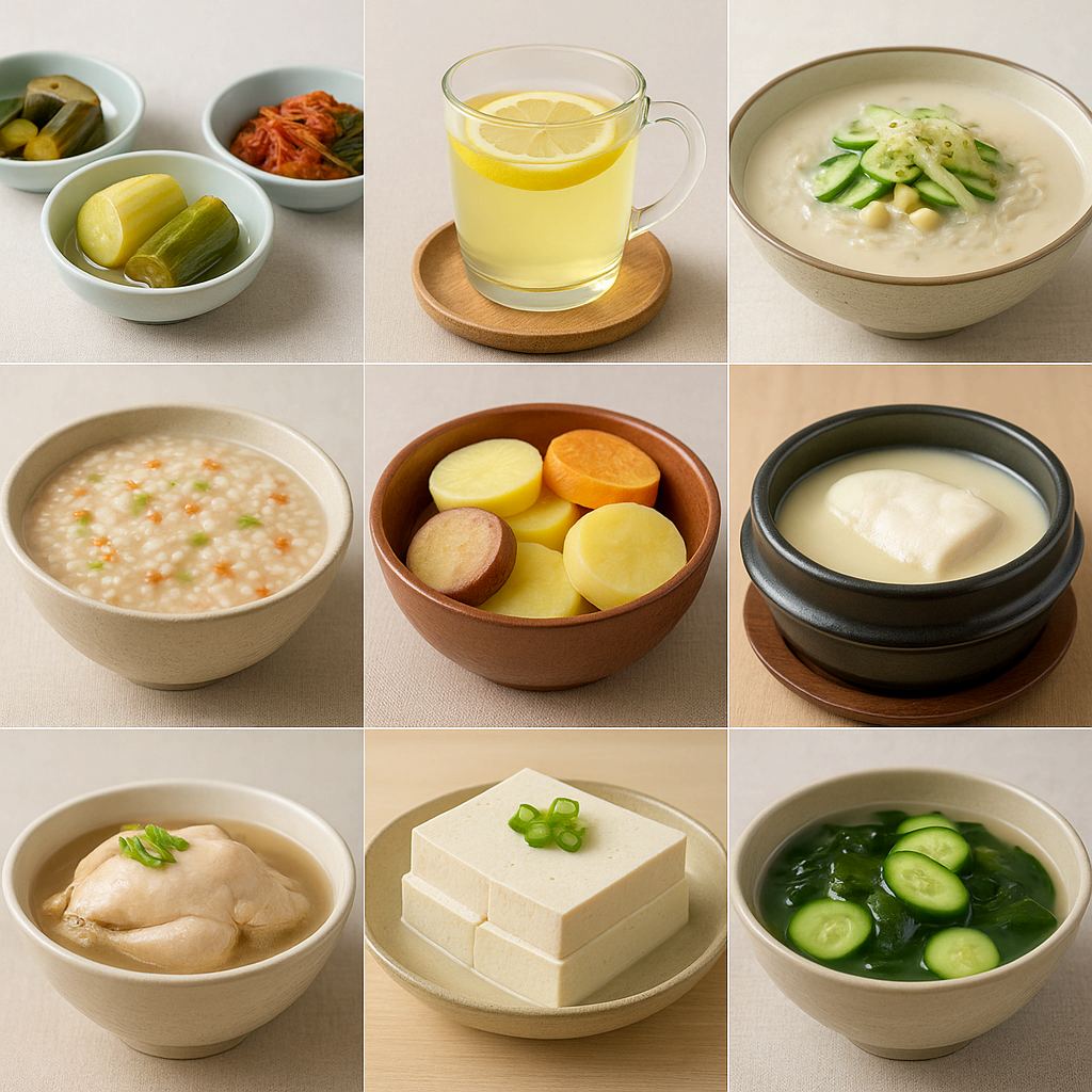 🥗 3. 여름철 식욕 살리는 회복 음식 리스트
