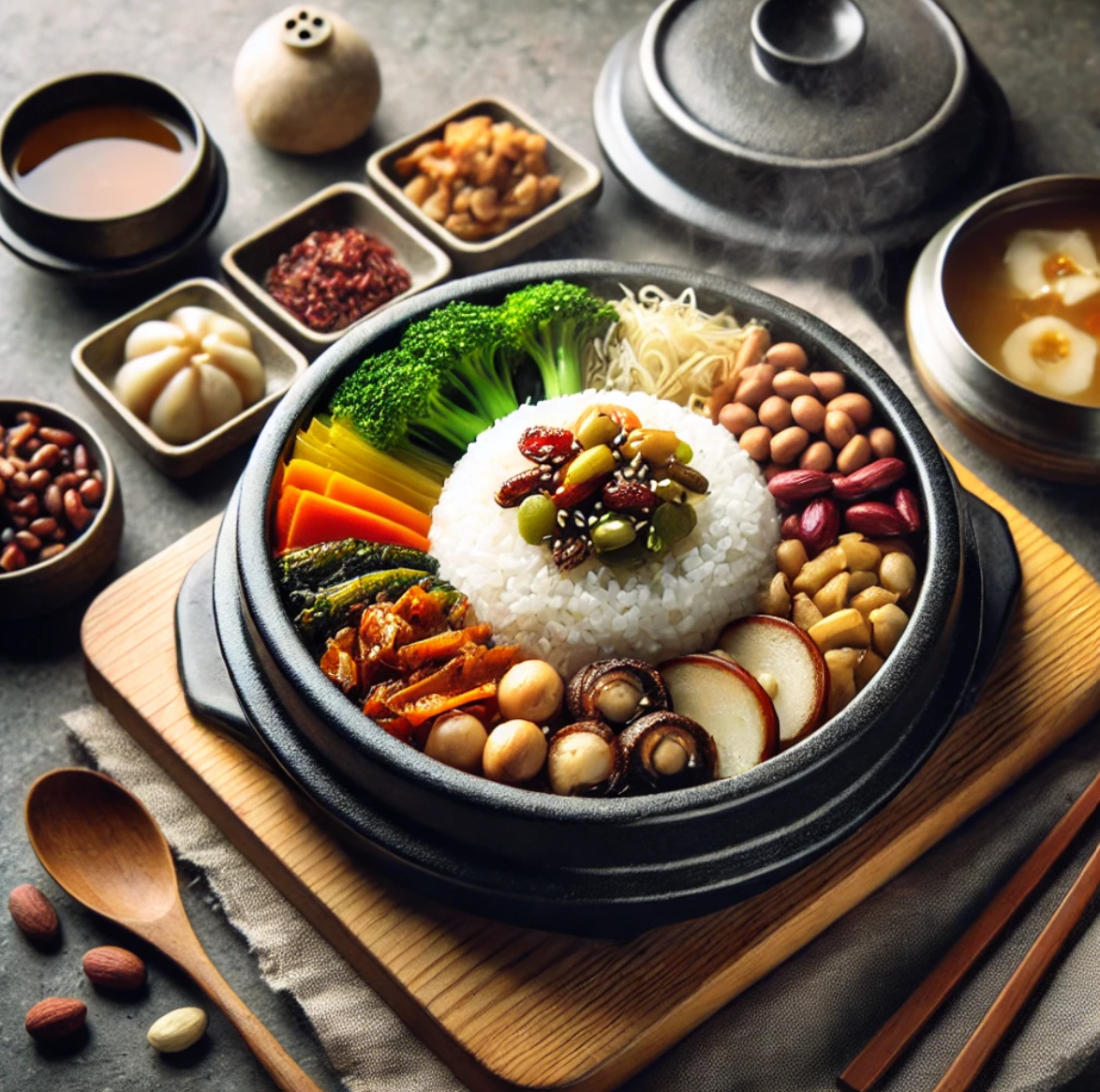 웰빙 솥밥 사진