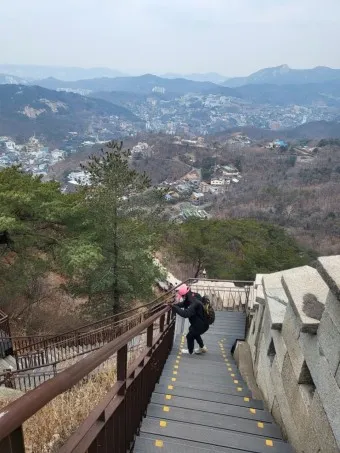 북악산 등산코스 개방 코스 둘레길 가는길_10