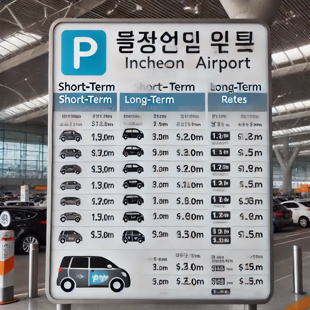 인천공항 주차요금 반값팁! 사전 예약으로 절약하기