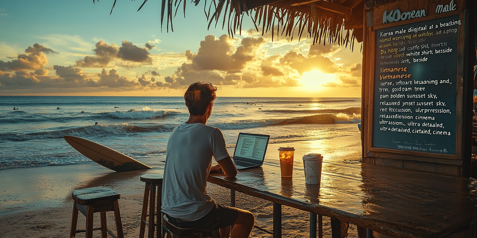 원격 근무를 하며 전 세계를 여행하는 라이프스타일