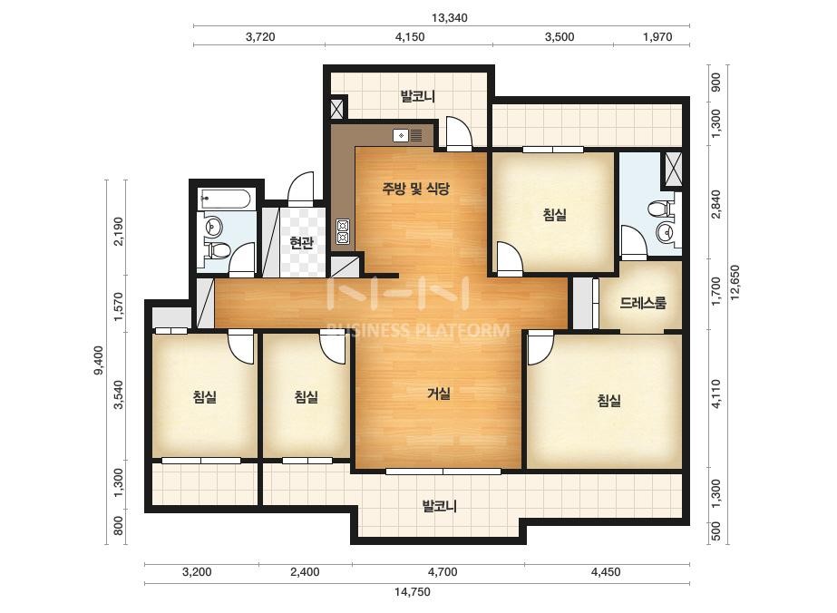 권선3지구 써미트빌 아파트-주택형안내-109