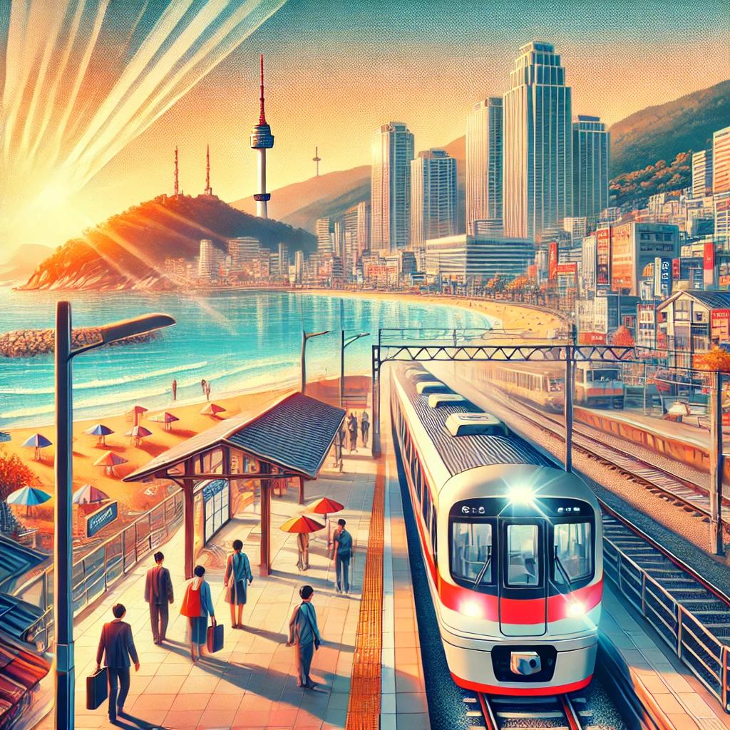 기차여행 부산 투어