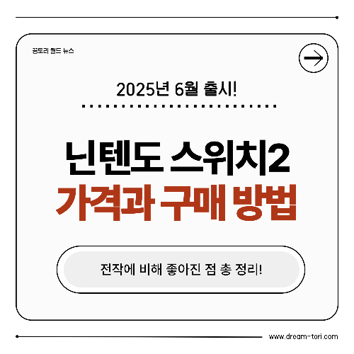 닌텐도 스위치2 가격