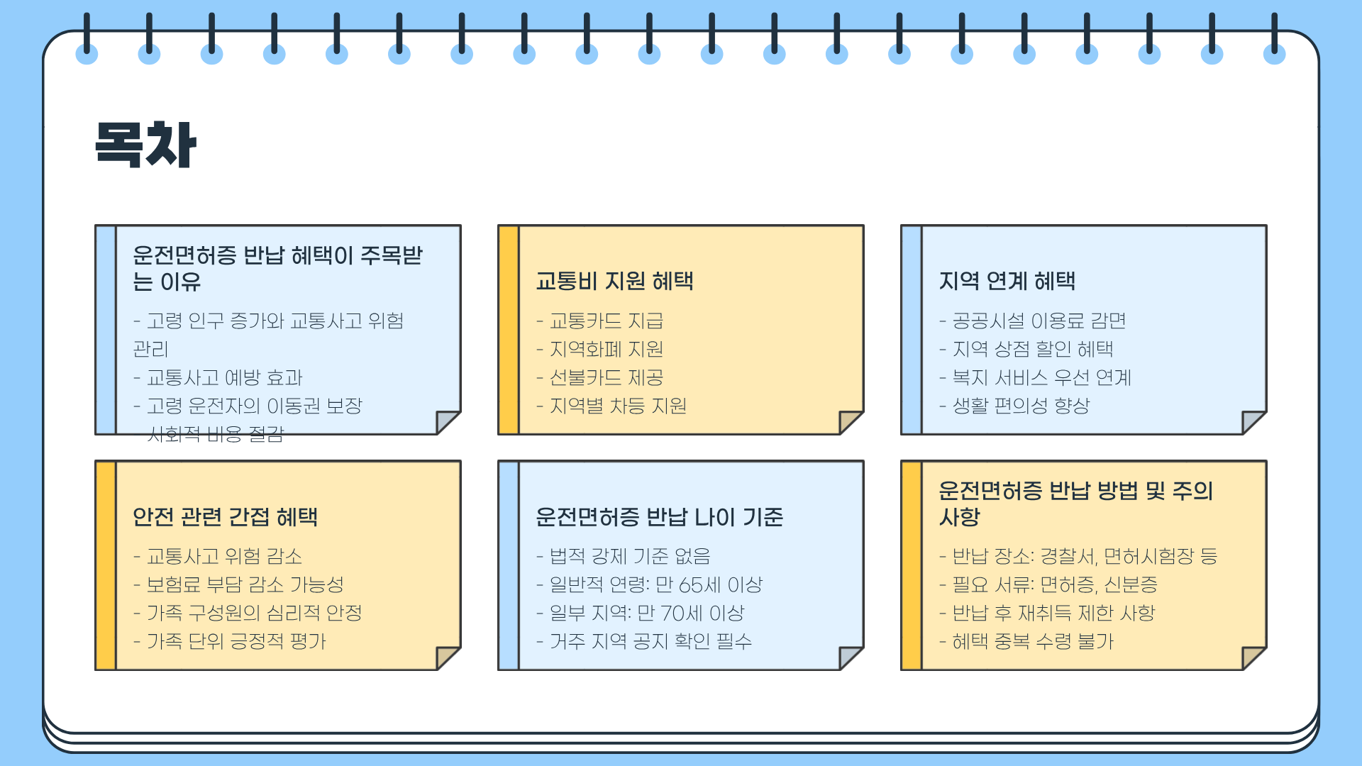 운전면허증 반납 혜택 총정리|모르면 손해 보는 반납 방법과 나이 기준까지 한 번에 정리