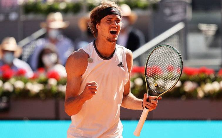 ATP 프로 테니스 선수들의 라켓 정보 즈베레프