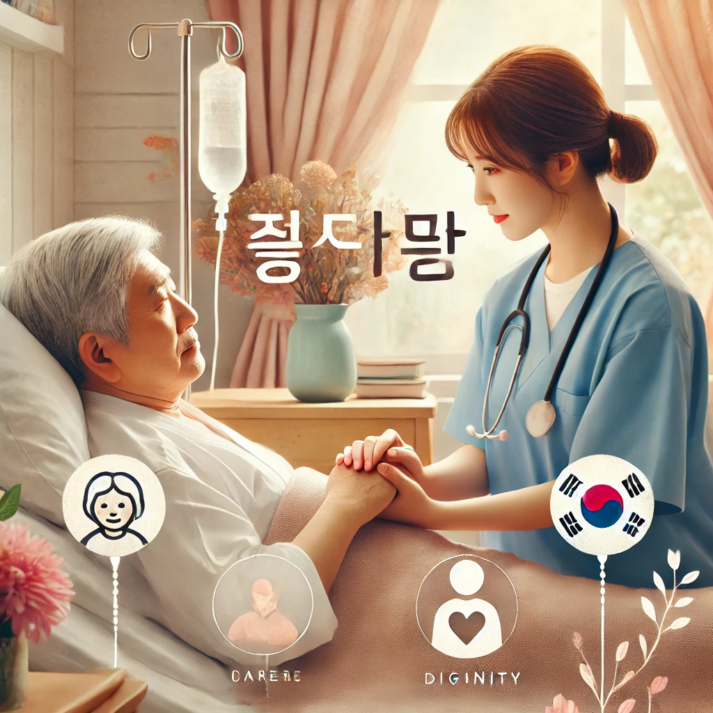 호스피스 서비스 AI이미지