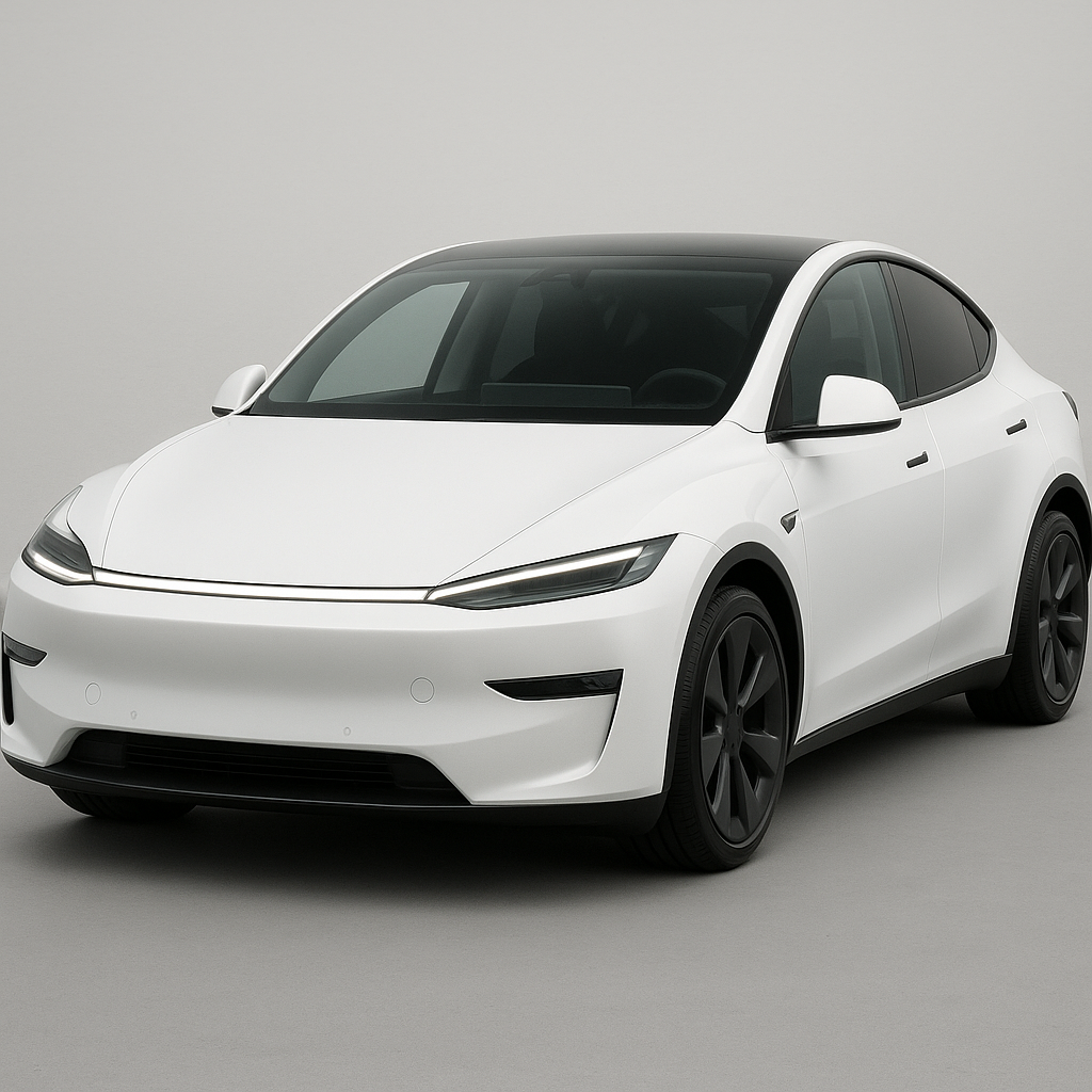 테슬라 모델Y 주니퍼 화이트 모델 사진