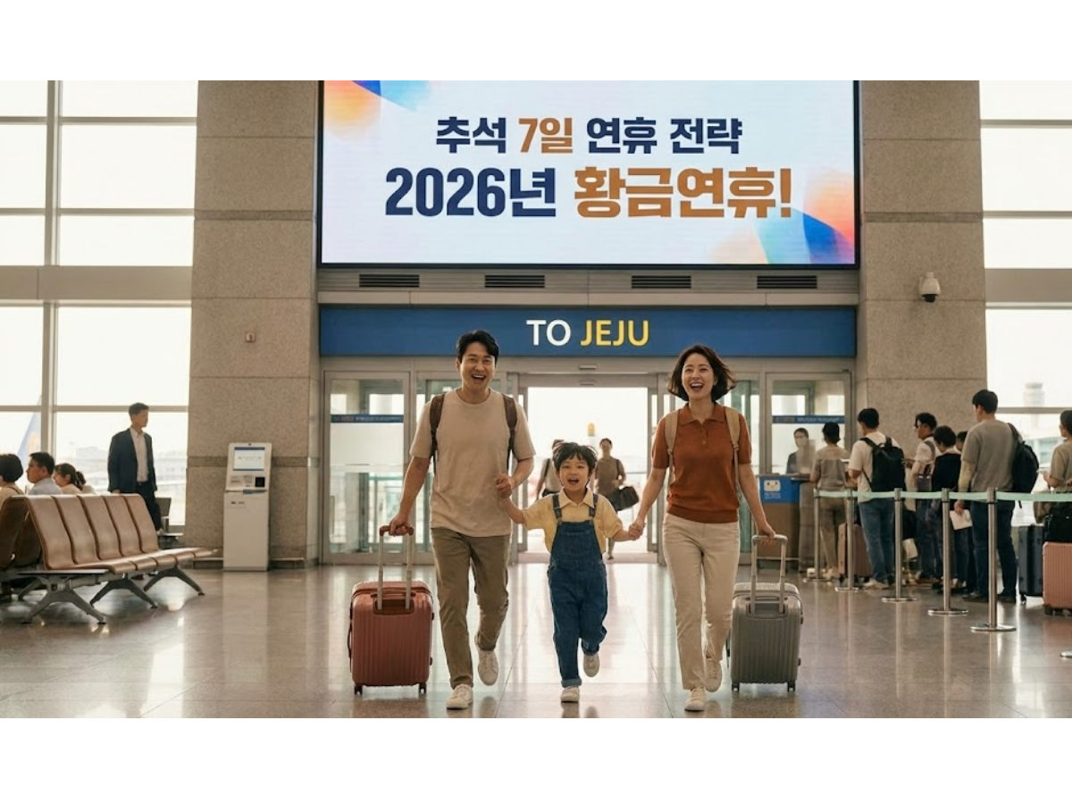 월별 황금연휴 및 연차 전략 (최강의 효율)