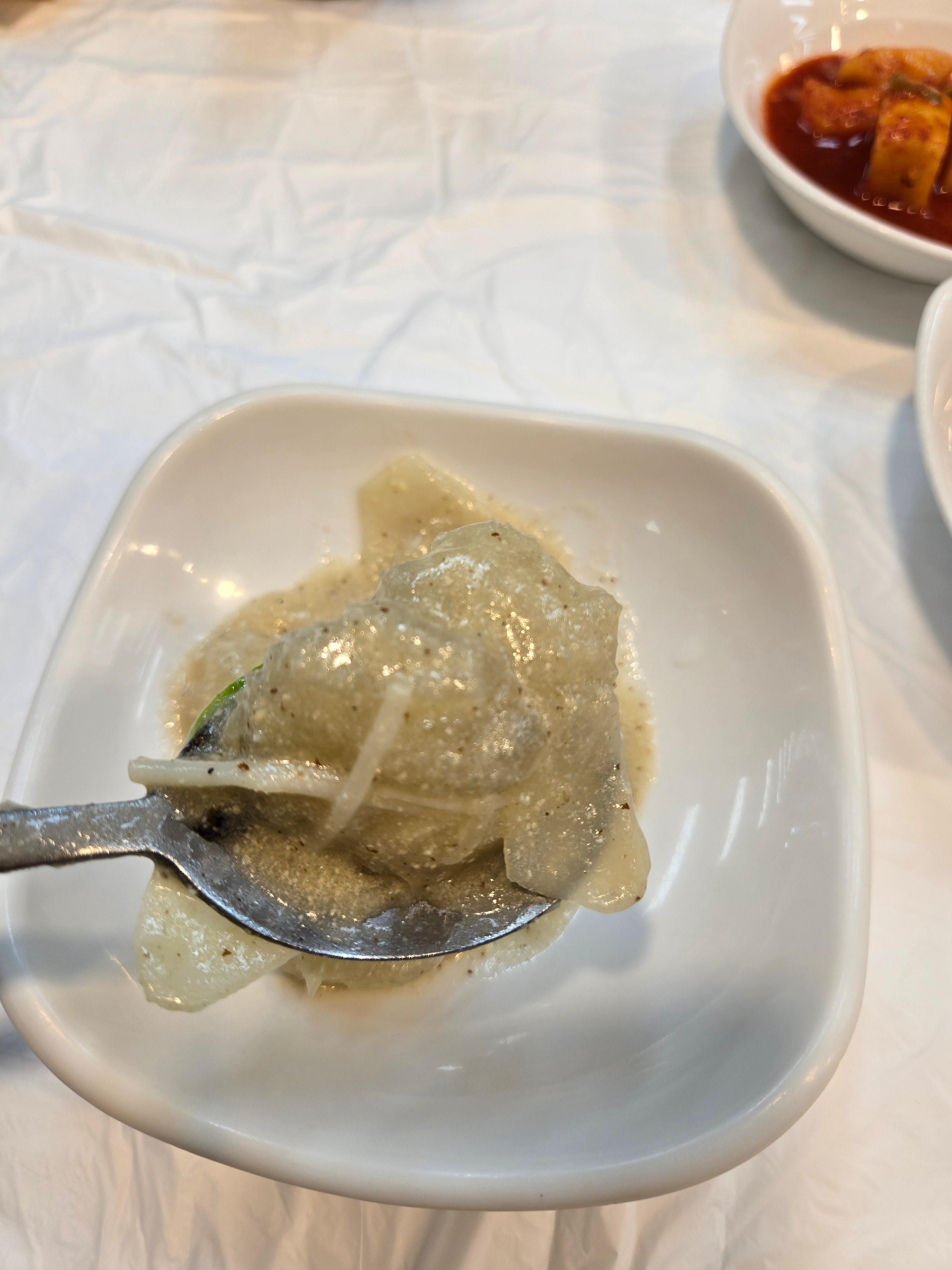 속초중앙시장-감자옹심이