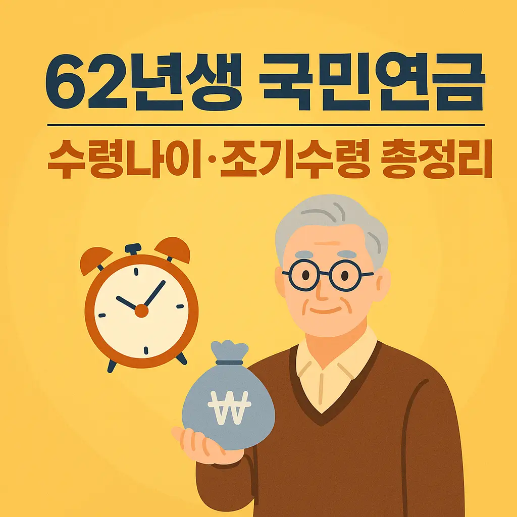 62년생-국민연금-납입-나이-수령-연령-정보-썸네일
