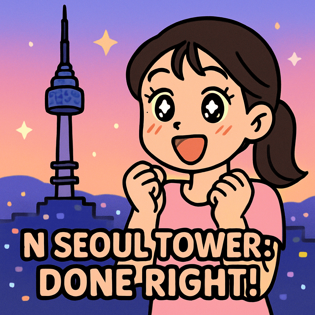 N Seoul Tower Done Right: Getting There, Ticket Discounts & Best Night Views!