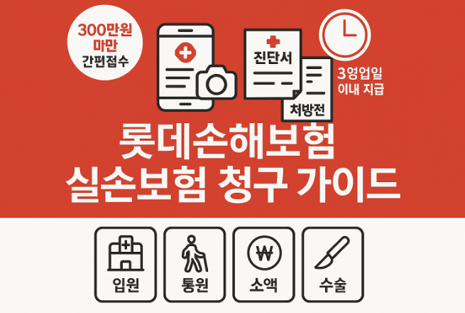 롯데손해보험-실비보험-청구-필수-서류부터-모바일-꿀팁까지