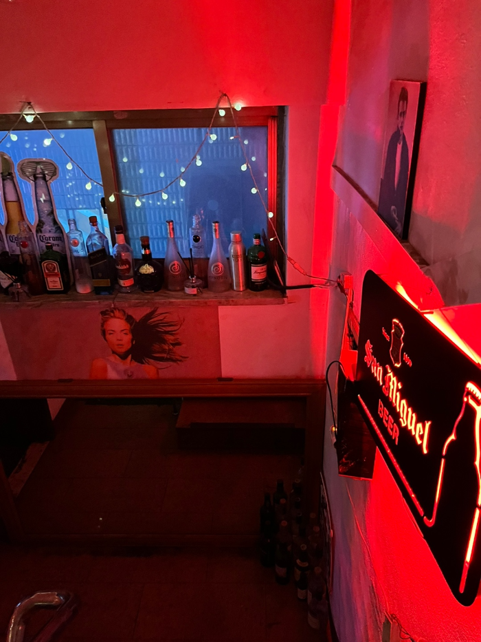 분위기 넘치는 계단의 모습