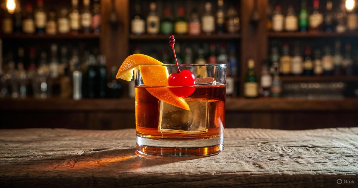 올드 패션드 황금 레시피 & 유래 및 완벽한 안주 추천