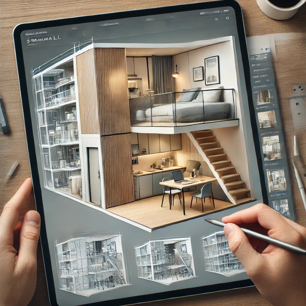 소형 평수 집 구조 변경 설계에 관한 이미지