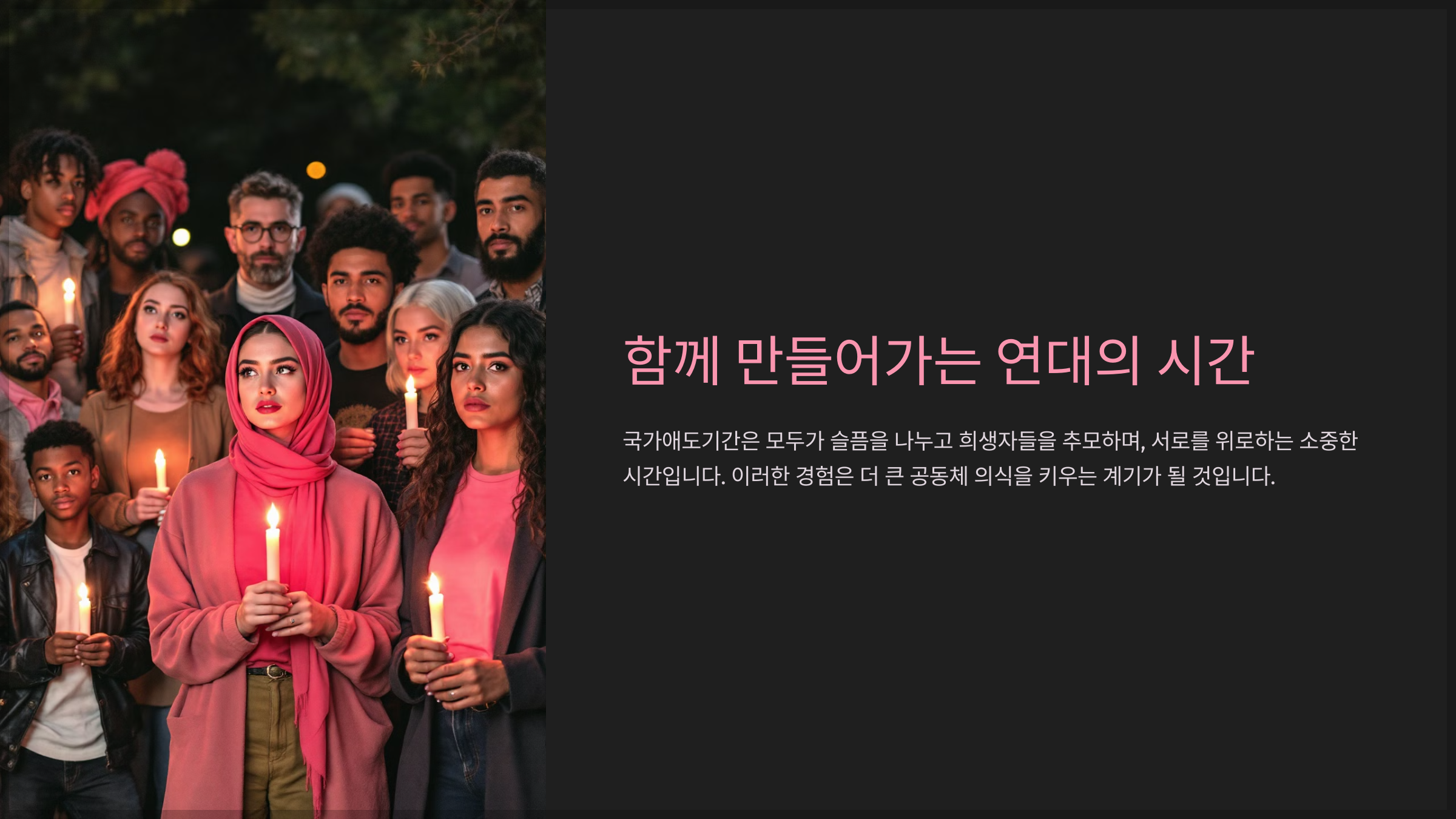 함께 만들어가는 연대의 시간
