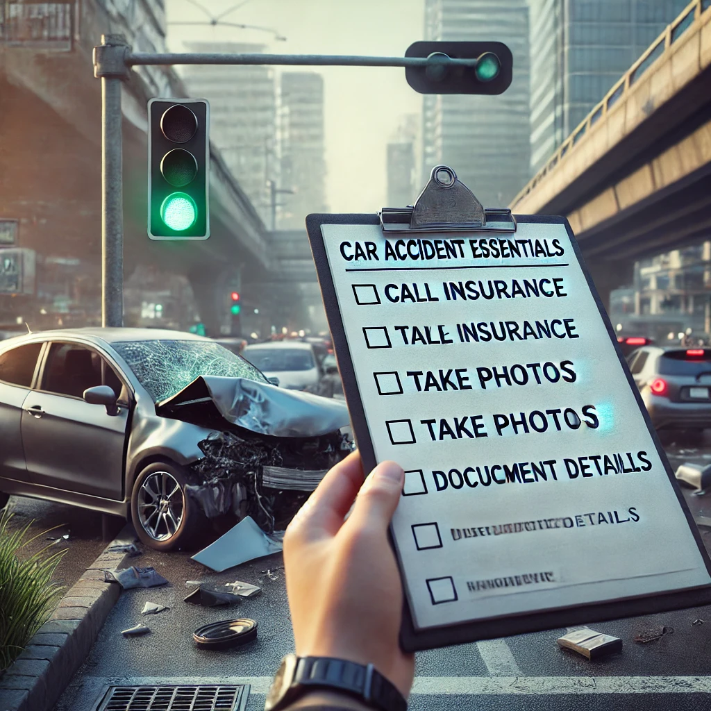 보험 실비 가입자라면 🚗 자동차 사고 시 꼭 챙겨야 할 필수 체크리스트