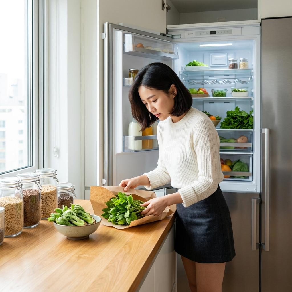 보관 기간을 늘리고 신선도를 유지하는 제철 두릅 냉장 보관 꿀팁