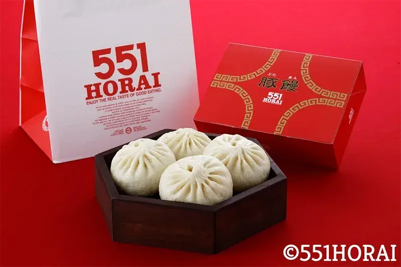 오사카 선물의 스테디셀러 중 스테디셀러 551호라이 돼지 호빵