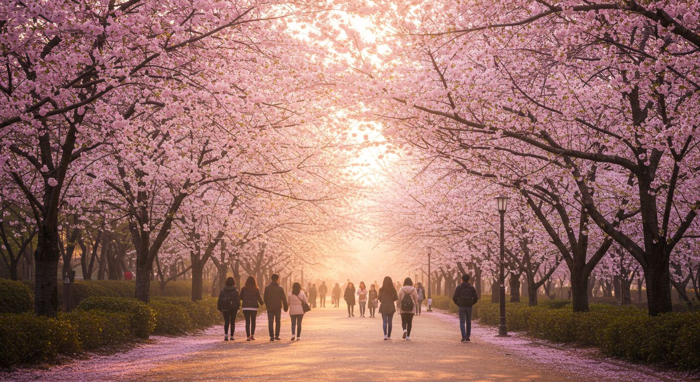 벚꽃 명소의 사진