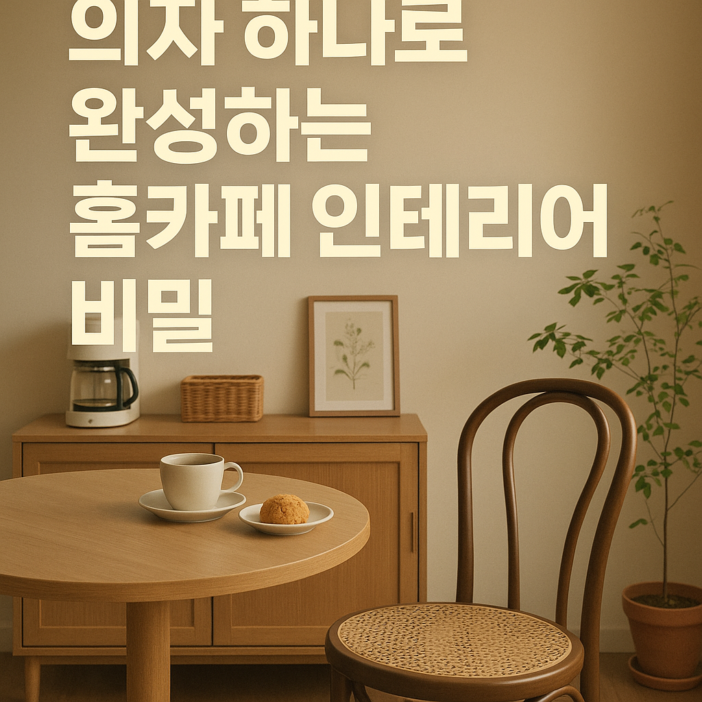 홈카페 인테리어