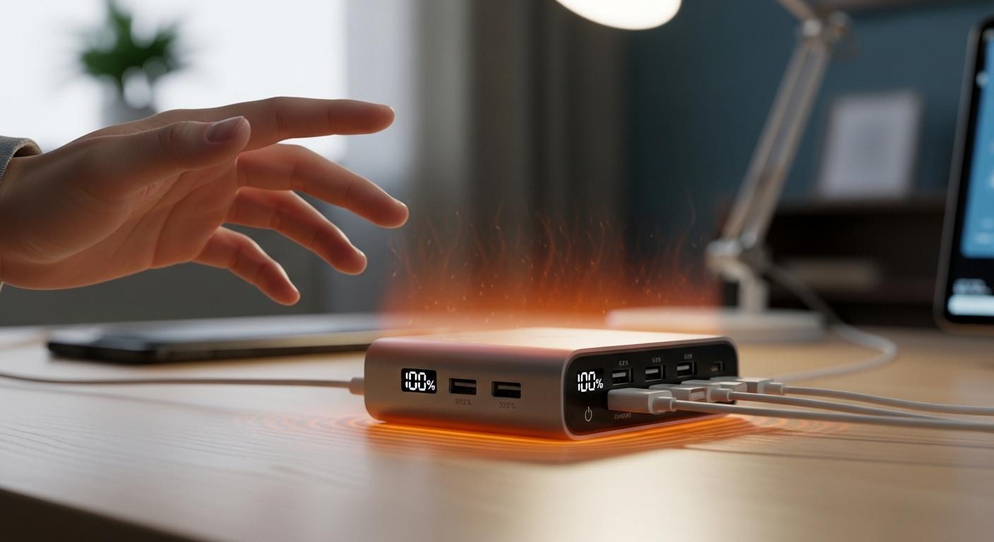 발열 제어 멀티충전기 내돈내산 후기