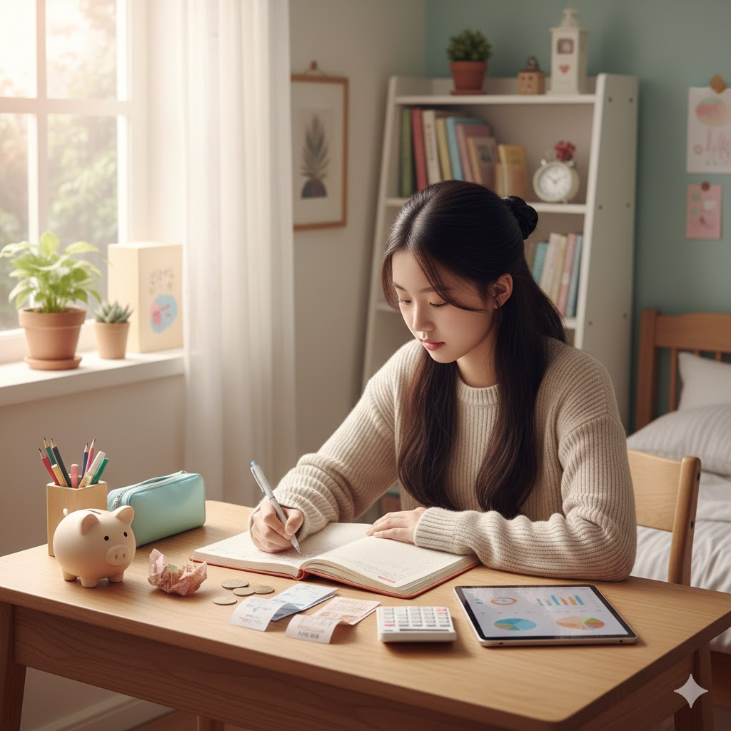 초등학생 용돈 관리 실전편 ❘ 기입장 작성부터 4분할 저축까지