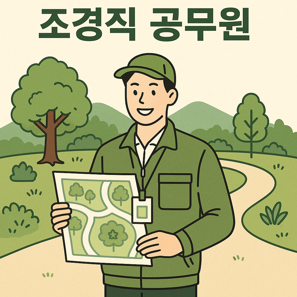 조경직 공무원 되는 법 🌳 자연과 함께하는 안정된 공무원 직업 알아보기