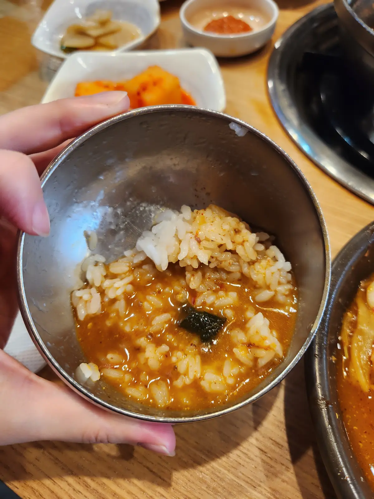 일산-맛집-옛골산더미감자탕-밥-국물-말아먹는-공기밥