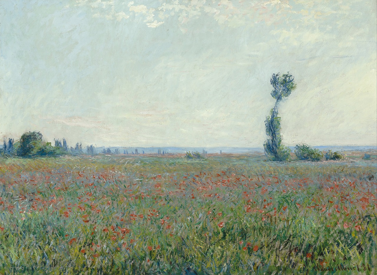모네 유화 그림