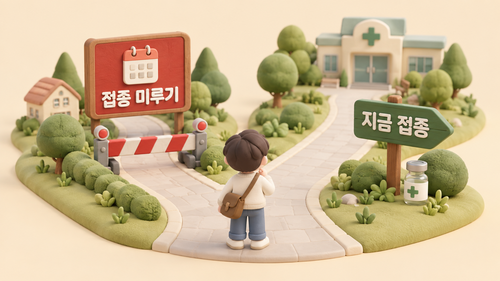 접종 시점 갈림길