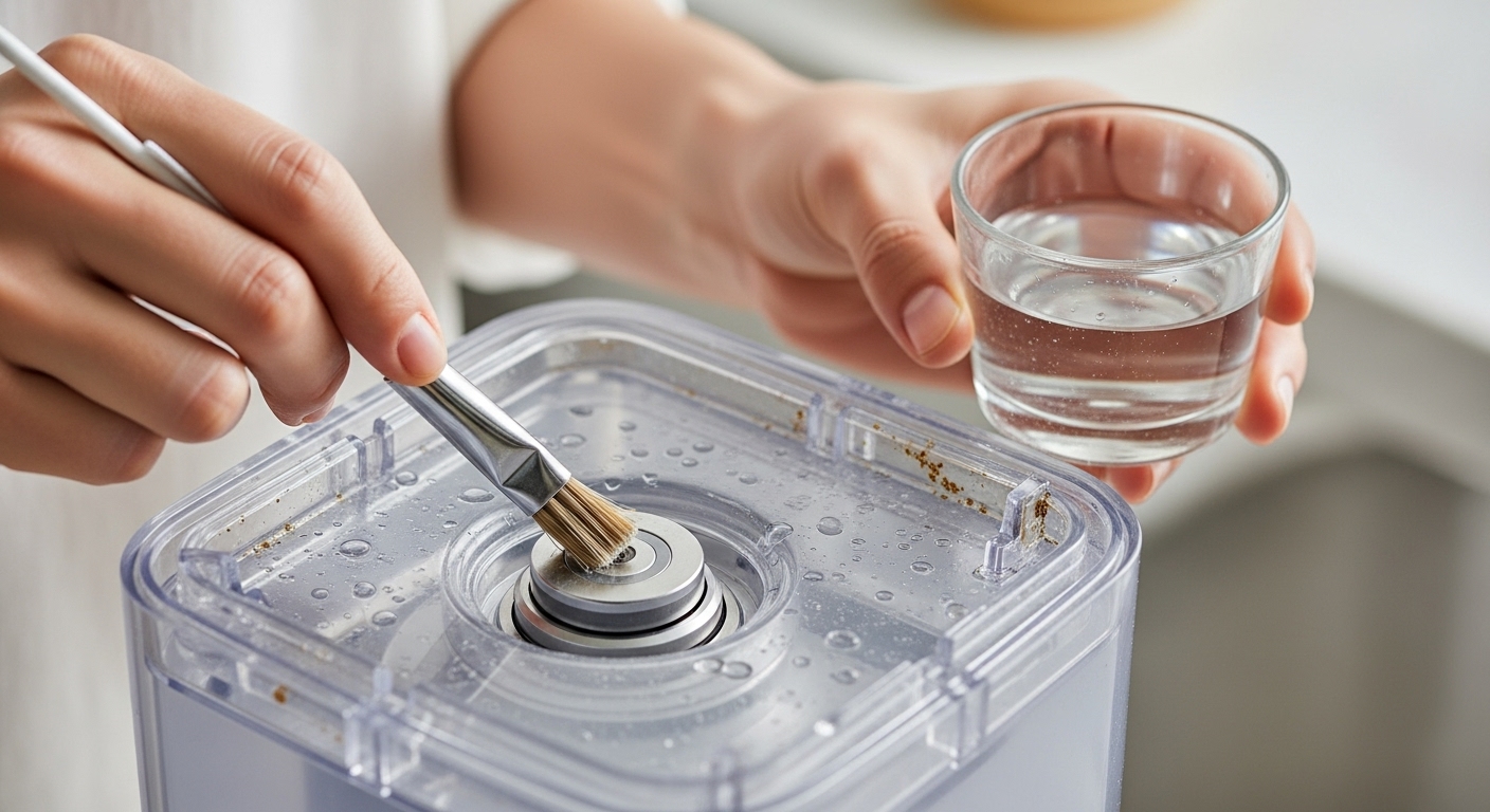 가습기필터청소