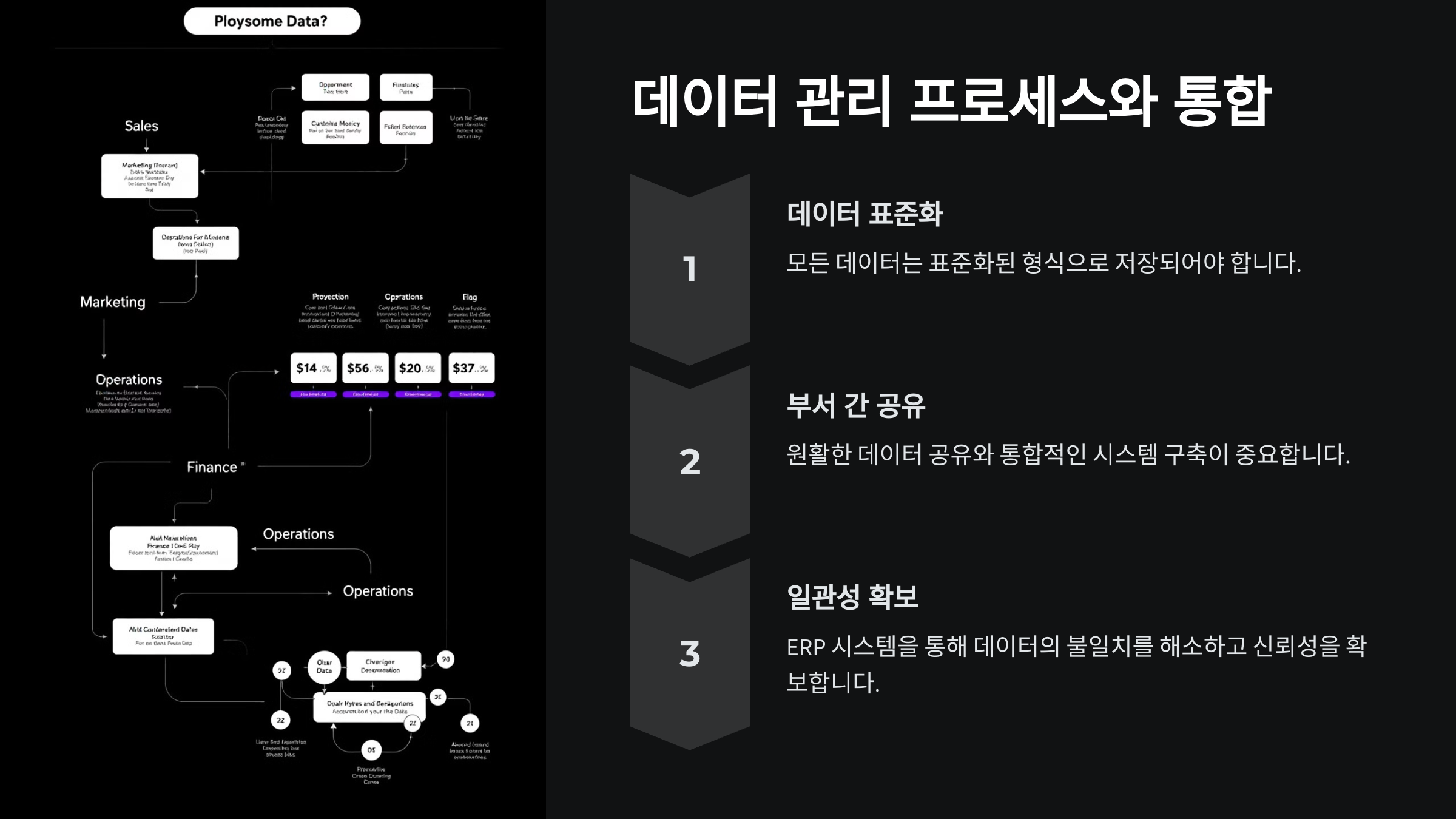 데이터 관리 프로세스와 통합