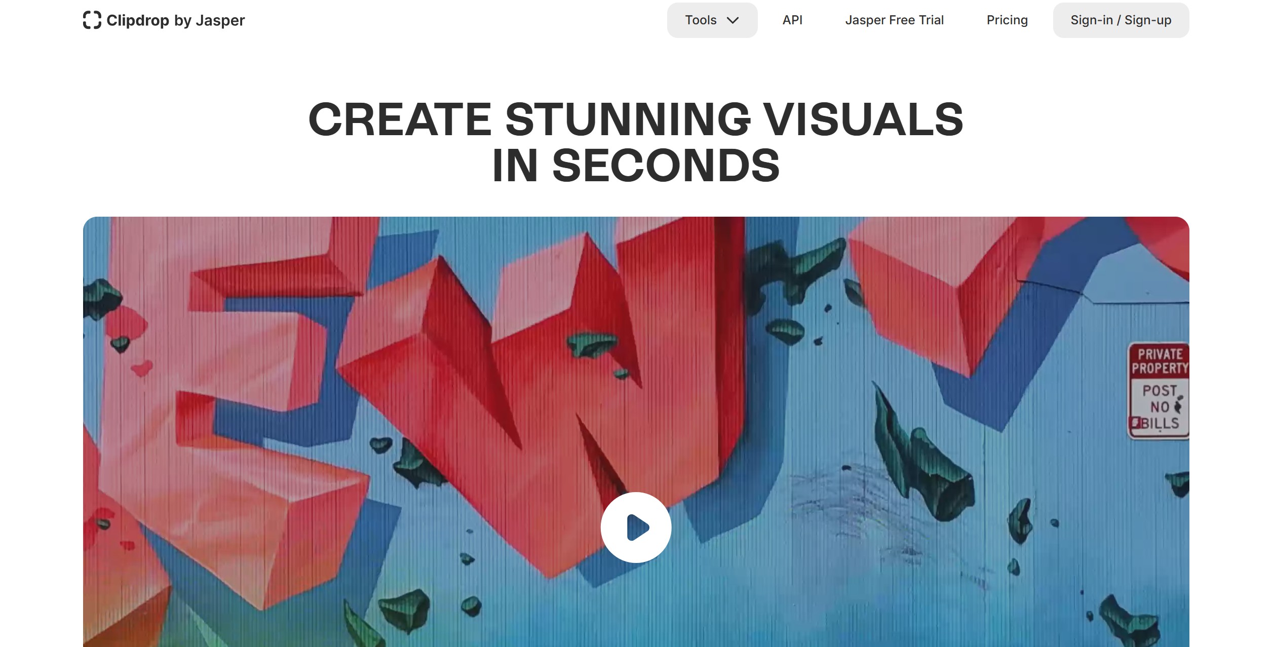 AI画像生成サービス 3. クリップドロップ Clipdrop