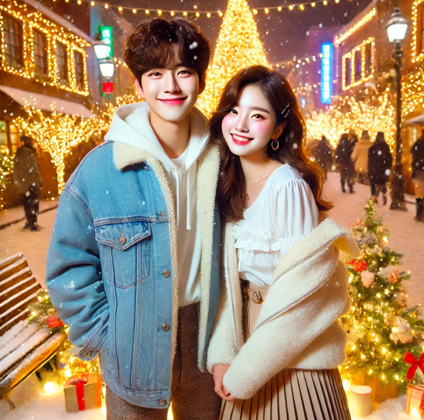 이월드 크리스마스 테마파크