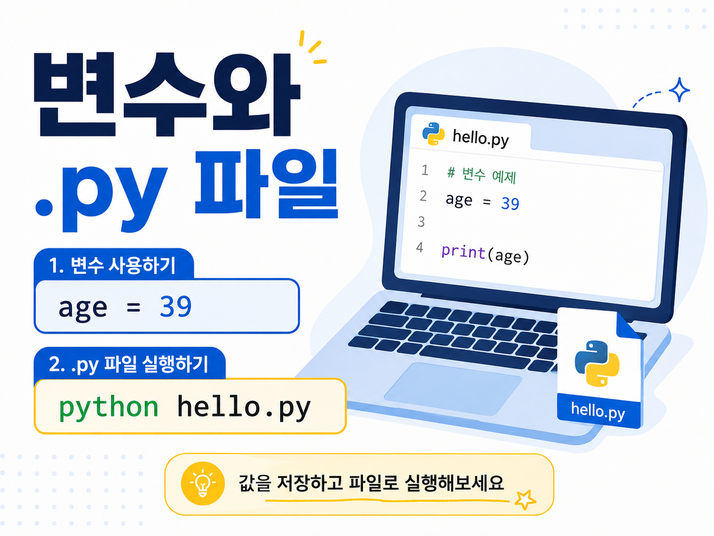 파이선 변수 활용 방법