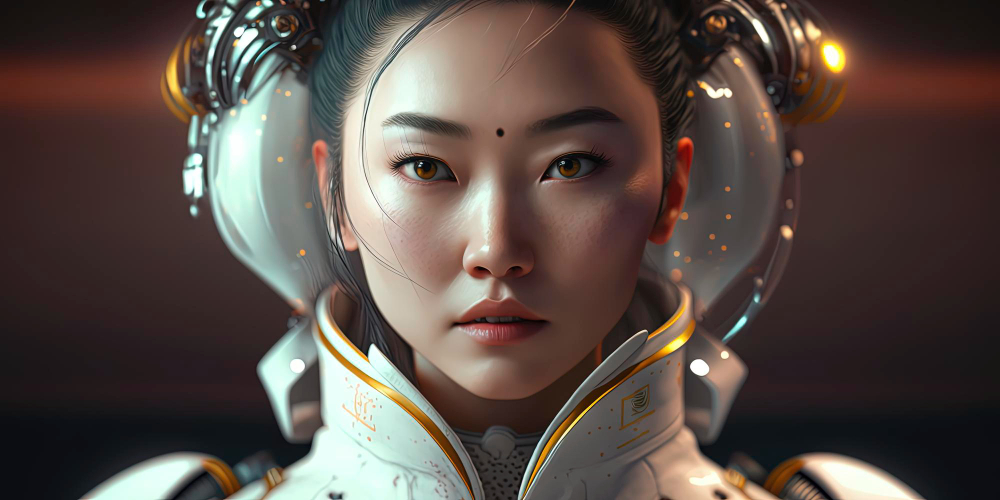 ai로 만든 아시아 여성