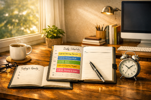 μ§μ€λ ₯μ λμ΄λ ν루 κ³νλ²