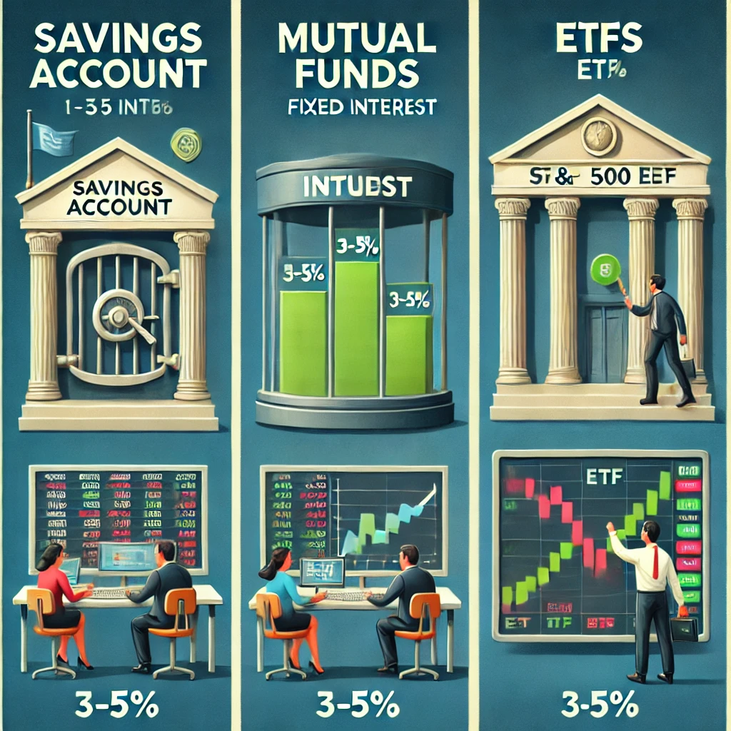 주식, 펀드, ETF와 연관된 이미지.