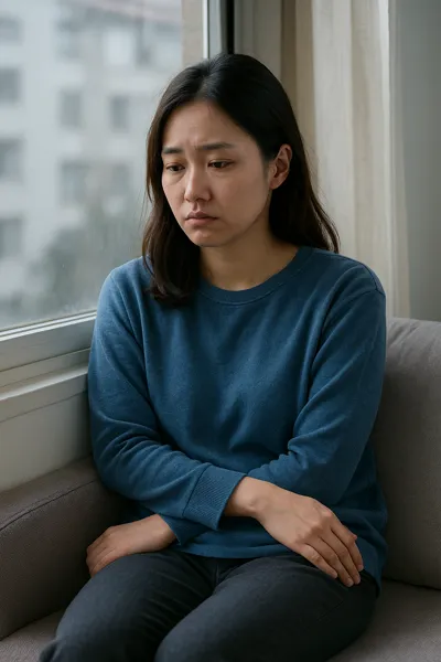 우울증 환자 행동 패턴 표현